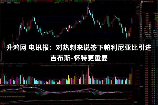升鸿网 电讯报：对热刺来说签下帕利尼亚比引进吉布斯-怀特更重要